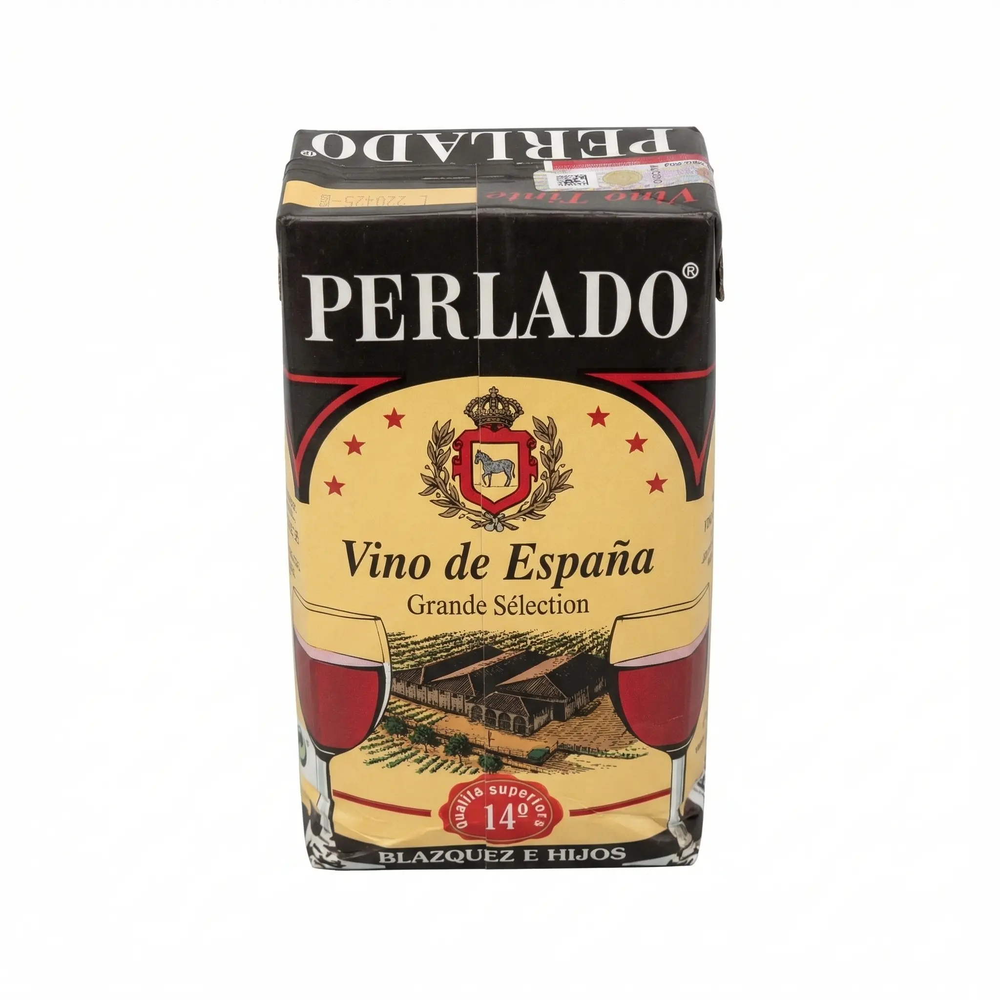 vin rouge Perlado Cameroun bouteille 1 litre format familial